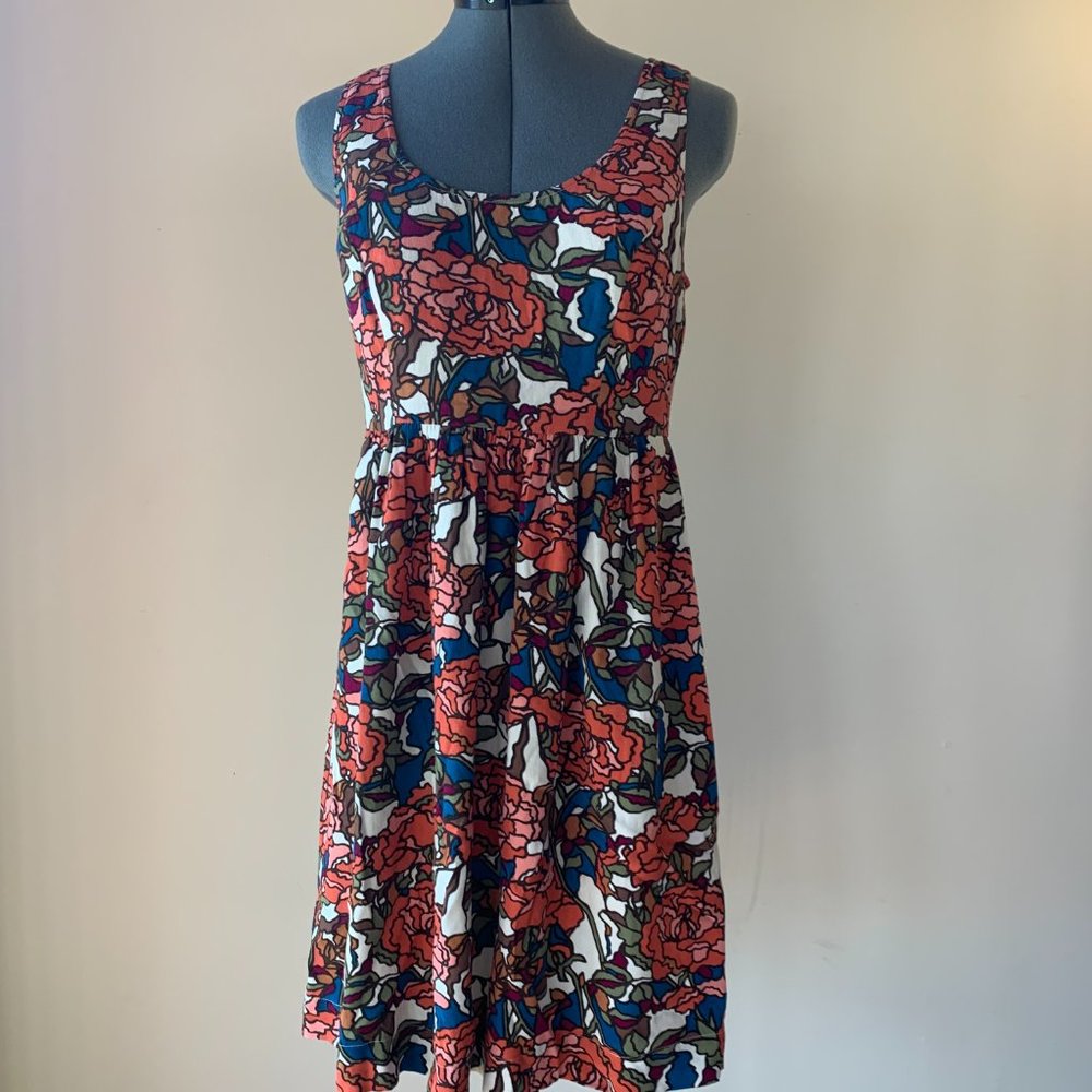 Fossil mosaic dress Size Small